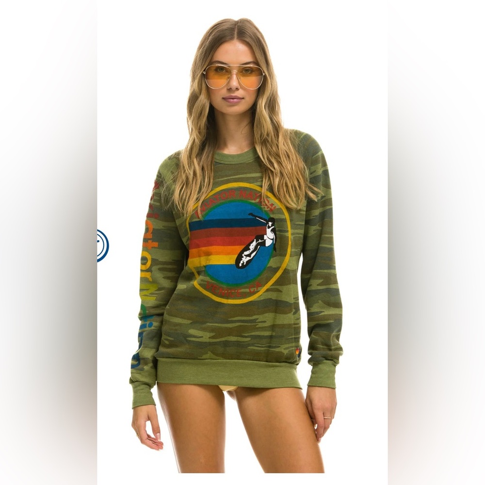 Aviator Nation Crew Sweatshirt